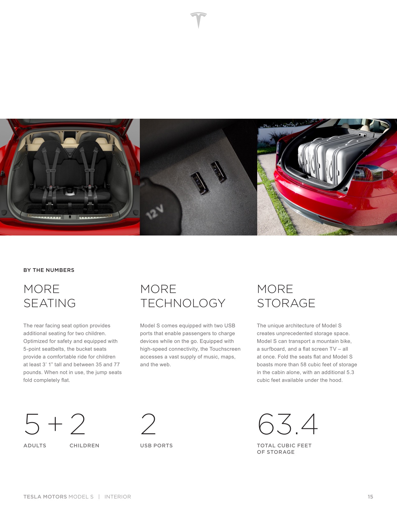 2014 Tesla Model S Brochure Page 16